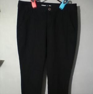 Old Navy Dark Straight Leg Trousers